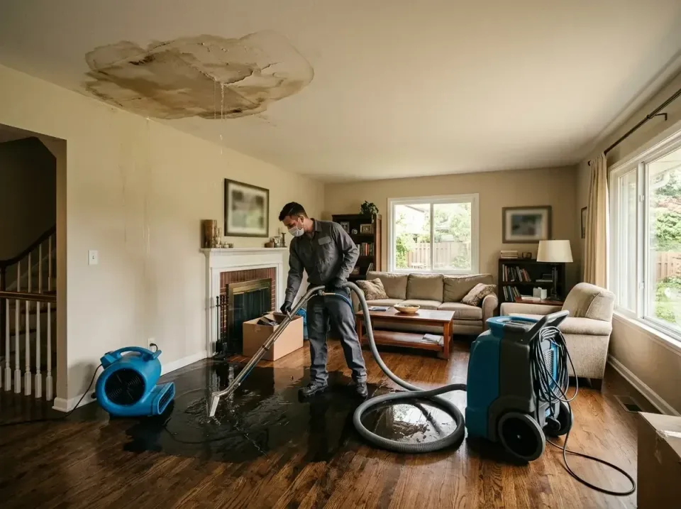 attic-pipe-burst-ceiling-drip-008 — frequently asked questions, Water Damage Restoration & Carpet Care in Park Layne, OH